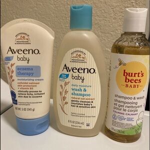 Aveeno & Burt’s Bees Baby Wash